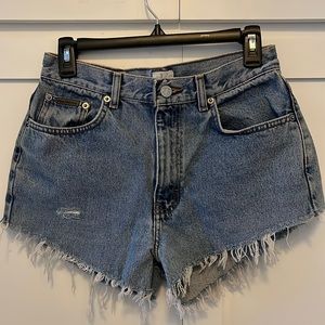VINTAGE Calvin Klein cut-off shorts